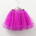thumbnail image 3 of ANINEO Girls' Mesh Skirt Nailed Beads Pengpeng Base Skirt Kids's Skirt Gift, 3 of 3