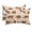 Orange, variant on Leopard Outdoor Pillows for Chaise Lounge Chair Waterproof Lumbar Pillows with Insert&Adjustable Elastic Strap Beach Headrest Pillow Vintage Primitive Animals Orange Plaid Pool Pillow 11"x16"
