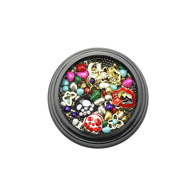 Environmental Protection Nail 3D Rhinestone Nail Art Rhinestone For Glasses Cell Phone'S Case Halloween Makeup Decorate Nails ANGGREK Otros