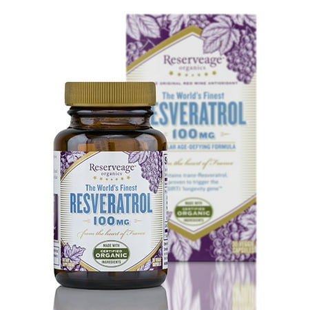 Best Resveratrol 100 mg - 30 Capsules by Reserveage Nutrition deal Best Resveratrol 100 mg - 30 Capsules by Reserveage Nutrition deal