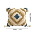 thumbnail image 3 of Dvumao Scandinavian Boho Tufted Tassel Throw Pillow Cottage Style Decor Cushion Cases for Living Room Sofa Bedroom, 3 of 6