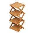 thumbnail image 1 of MKHSQHDG Today's Deals Tier Foldable Shoe Rack Organizer Shelf Space Saving Storage for Entryway Closet Bedroom Corner, 1 of 5