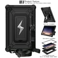 thumbnail image 6 of Allytechgroup Shockproof Case for Samsung Galaxy Tab S6 Lite 10.4" 2024/2022/2020 SM-P625/P620/P619/P615/P613/P610, Hybrid TPU PC Bumper Rugged Cover with Shoulder Strap Kickstand Kids Friendly Cover, 6 of 8