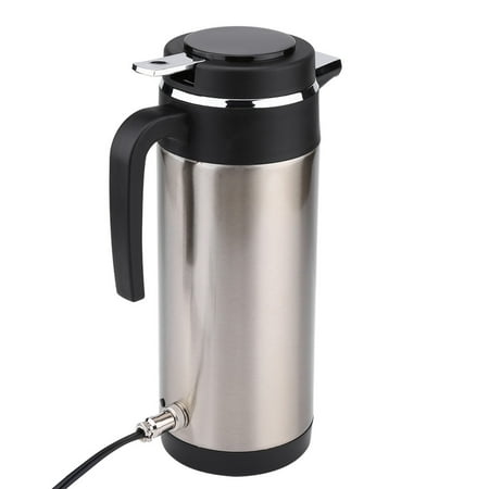 

Kettle 1200ML 12V Stainless Steel Electric In Car KettleTravel Thermoses Heating Water Bottle