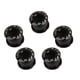 thumbnail image 1 of Paquete de 5 pernos de , pernos de de cadena cortos individuales aptos para bicicleta de carretera, bicicleta de montaña, BMX, (aleación d Negro Soledad pernos de plato de una sola velocidad, 1 of 6