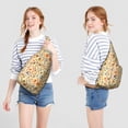 thumbnail image 3 of Donut Craze Sling Backpack – Fun Jelly-Filled Print Crossbody Bag, Fashionable Pack for Weekend Getaways, 3 of 4