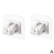 thumbnail image 2 of Dos ganchos para barra de cortina OPP con embalaje, sin necesidad de perforar, ganchos multiusos para barra de cortina de cocina y sala de estar, sin travesaño., 2 of 2