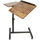 thumbnail image 3 of Escritorio de la Computadora Portátil, Altura Regulable Mesa Auxiliar con 4 Ruedas,para Computadora para Oficina Hogar- Marrón esquí esquí Gafas de esquí, 3 of 5