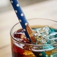 thumbnail image 5 of Paper Straws for Crafts, Cocktail Straws for Drinks, 8.5 in, Biodegradable Straws, Bakery Displays, Backyard Barbecues, Yellow, 100 Pc, 5 of 8