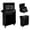 Black, variant on TUFFIOM 5-Drawer Rolling Tool Chest, Tool Storage Cabinet with Adjustable Shelf, Tool Organizer Box
