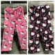 thumbnail image 4 of Sanrio-Pijama de Hello Kitty para mujer, pantalones de franela negra, Kawaii, de lana blanca, con dibujos animados, informales, para el hogar, a la moda, otoño, 4 of 4