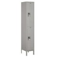 thumbnail image 3 of Salsbury 52165GY-A 15 In. W X 78 In. H X 15 In. D Double Tier Extra Wide Metal Locker Unassembled In Gray, 3 of 4