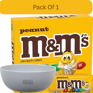 M&M?s Crunchy Cookie Milk Chocolate Candy, 2.83oz, 24ct Share Size