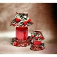 thumbnail image 2 of Ceramic Large Strawberry Candle Holder Shade Base Home Kitchen, 2 of 3