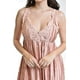 thumbnail image 4 of Vestido plisado con encanje Roman Fashion /Juvenil, 12632 (Palo de rosa) rosa G, 4 of 6