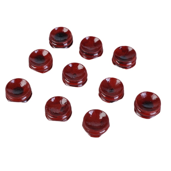 Pack of 10 Elegant Crystals Holder Wood Eggs Display Stands Fashionable Accessory for Home Decoration Daily Use