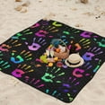 thumbnail image 6 of Coolnut Rainbow Handprints Large Picnic & Outdoor Beach Blanket, Waterproof Foldable Sandproof 3-Layer Picnic Mat for Camping,Hiking,Travel,Park,Concerts,78"x78", 6 of 6