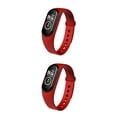 thumbnail image 3 of Injueey M4 Smart Band Fitness Tracks inteligente Podómetro cardíaco Presión arterial Bluetooth Health Wristband impermeable Type1 NO1, 3 of 6