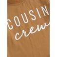 thumbnail image 5 of vera natura 2Pcs Baby Boy Shorts Set Short Sleeve Letter Print T-Shirt + Elastic Waist Shorts  Outfits, 5 of 8