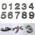thumbnail image 6 of Polished Chrome Door Numbers 0~9 50mm Self-adhesive Solid House Flat Apartment, 6 of 8