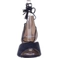 thumbnail image 2 of Womens Adrienne Vittadini Marcey Wedge Sandals - Navy Blue, 2 of 6