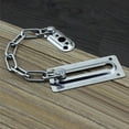 thumbnail image 2 of Stainless Steel Door Chainring Lock Slide for home and hotel Dorm Entrance , 16cm, 2 of 8