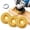 3*Curved Surface, variant on Angle Grinder Polishing Pad - 3Pcs Tungsten Carbide Grinding Wheel for 4" & 4-1/2" Grinders, Wood Carving Disc Set, Wood Shaping Sanding Polishing Attachment for Woodworking (3*Circular Arc)