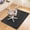 Black, variant on Office Chair Mat for Hardwood and Tile Floor, 48"x60" Floor Mat, Heavy Duty Computer Gaming Chair Mat, Anti-Slip, Non- Curve, Desk Chair Mat,Floor Protector for Home Office(Coffee)