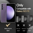 thumbnail image 2 of baomifa-Case for Samsung Galaxy S23 FE 6.4-Inch, Compatible with MagSafe Accessories, Dual-Layer Heavy Duty Rugged Protection Shockproof Phone Magnetic Cover (Light Purple), 2 of 4
