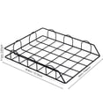 thumbnail image 3 of Metal Letter Tray Desktop Paper Organizer – Stackable A4 Letter Size Metal File Tray for Office Desk, Mail, Papers, Notebooks, 3 of 8