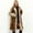 Coffee, variant on Luxurious Longline Faux Coat For Elegant Leopard Print Pattern Soft Warm Winter Jacket Outerwear Fashionable Statement Piece Women'S Fur & Faux Fur Jackets & Coats Coffee L
