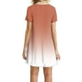 thumbnail image 4 of WILLBEST Spring Dresses for Women 2024 Petite Cotton Women Summer Casual Dresses Short Sleeve Summer Dresses Casual T Shirt Dresses Beach Skirts Mini Dresses Trendy, 4 of 5