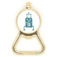 thumbnail image 1 of Universo y robot alienígena Botellas de cerveza, abrelatas de acero inoxidable., 1 of 3