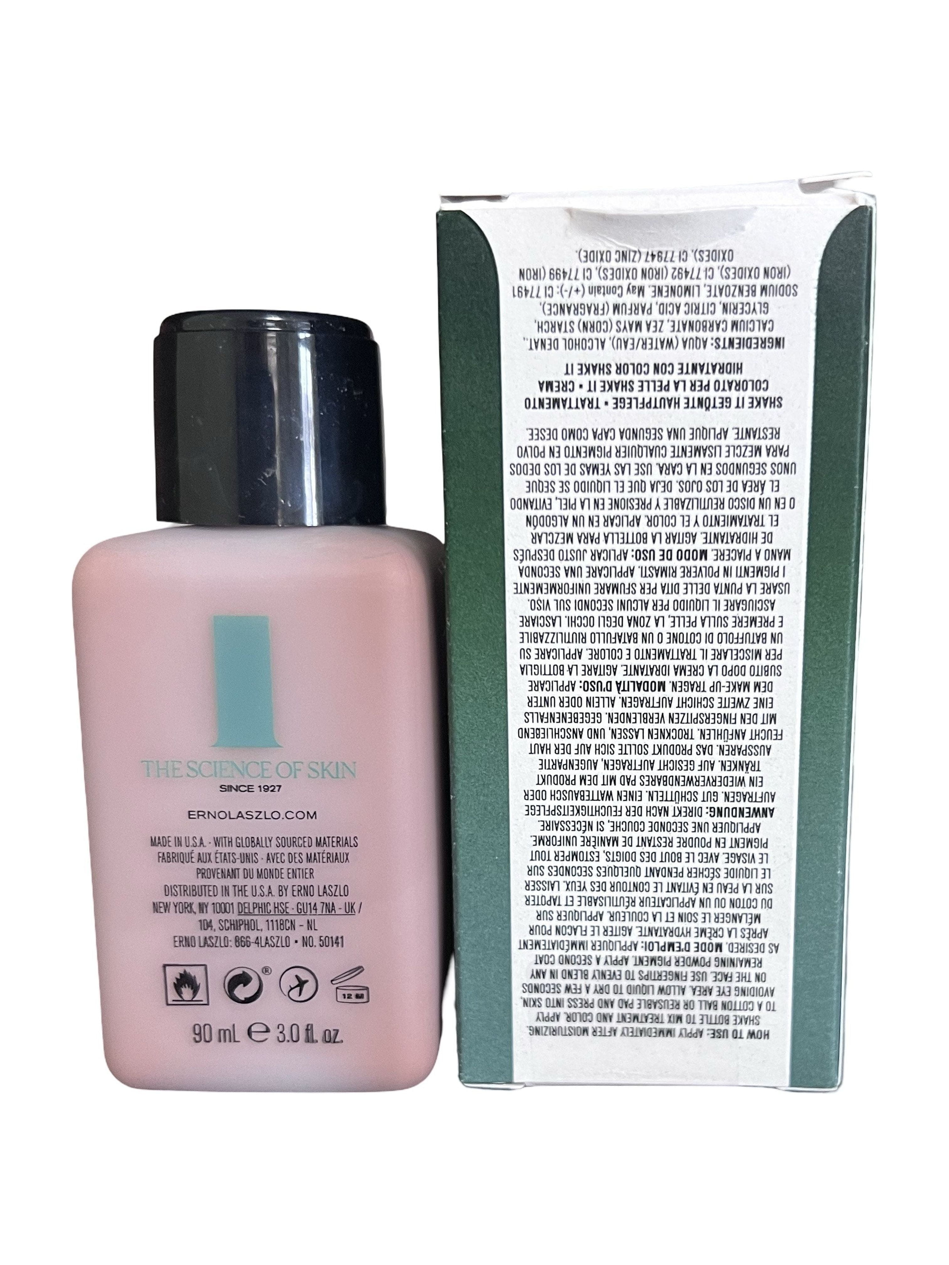 Erno Laszlo Shake-It Tinted Skincare Treatment, Deep Face Tint, 3 fl oz