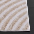 thumbnail image 3 of SAFAVIEH Maya Musa Geometric Runner Rug, Taupe/Ivory, 2' x 8', 3 of 10