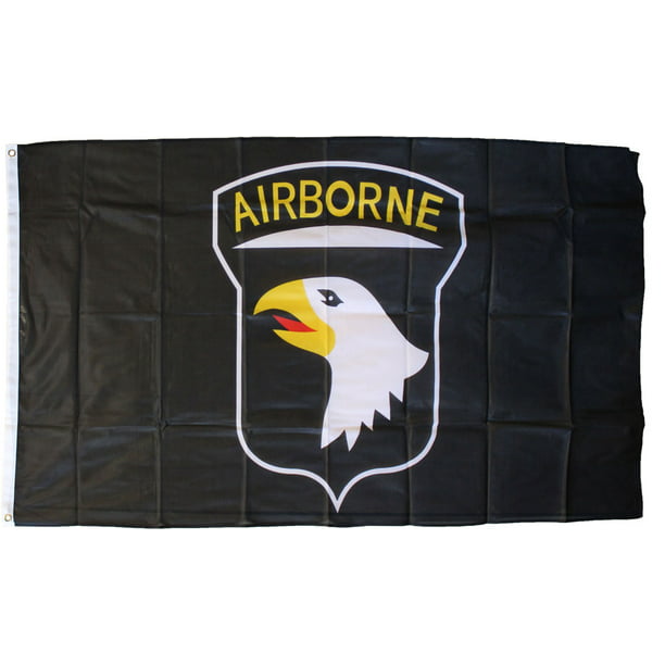 101st Airborne Division 3x5 Polyester Flag