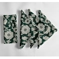 thumbnail image 6 of Vargottam Premium Cotton Muslin Napkins - Set of 12, 20-Inch Green Leaves Print, Soft and Absorbent Cloth Napkins for Dining, Decor, Weddings, and Special Occasions - Machine Washable, Table Linens, 6 of 8