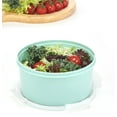 Mainstays Food Storage Container, Round Mint 40oz Capacity