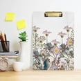 thumbnail image 6 of Coolnut Herb Wild Flower Clipboard, Acrylic Standard A4 Letter Size Clip Board with Low Profile Clip for Office, Classroom, Doctor, Nurse and Teacher, 12.5"x9", 6 of 7