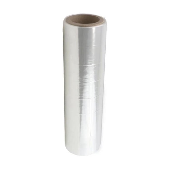 MMBM Heat Shrink Film Roll 10" x 2625' 1 Roll 100 Gauge Food Grade Polyolefin Wrap for Packaging and Sealing