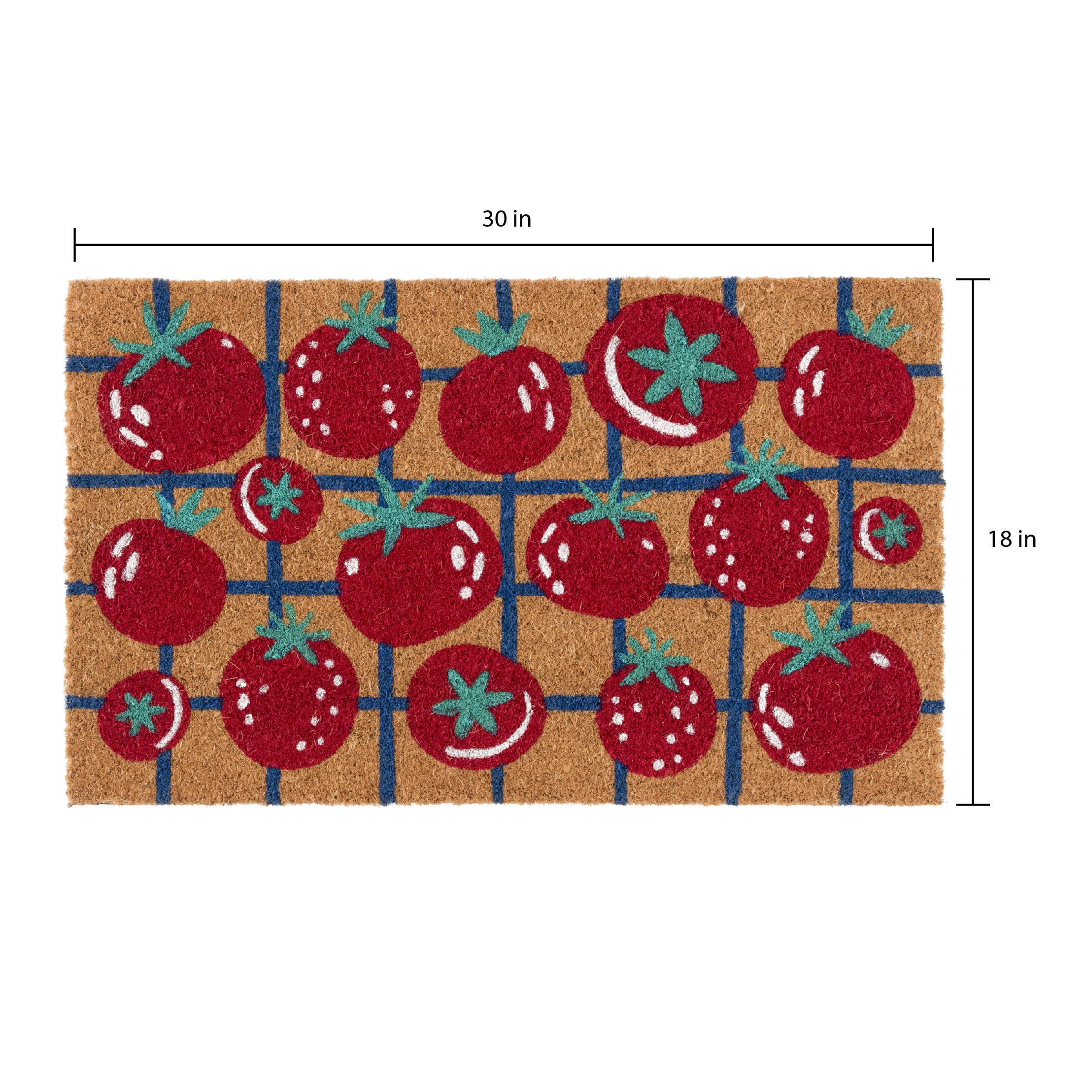 Mainstays Tomato Grid Coir Doormat, 18