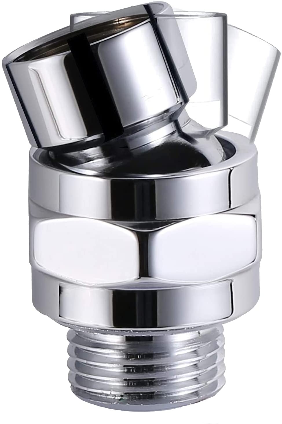 Brass Ball Joint Shower Arm Head Angle Adjustable Swivel Ball Adapter