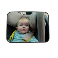 Ezimoov Baby Car Mirror, Car Seat Mirror for Rear Facing, Wide View, Adjustable, Kids Safety