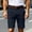 Navy, variant on Summer Savings Clearance! LADIGASU Men's Summer Casual Fashion Pockets Zipper Button Comfortable Shorts Cargo Pant