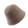thumbnail image 2 of Casual Faux Felpa Cubo Sombrero a prueba de viento Pescador Gorras Cálido Sombrero Mujer Adulto Suave Mujer Pescador Sombrero para el invierno Caminar Yinane Sombrero de cubo para mujer, 2 of 8