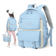 thumbnail image 2 of Mochila escolar backpack-13 Xtellar color azul tela lisa 30L, 2 of 4