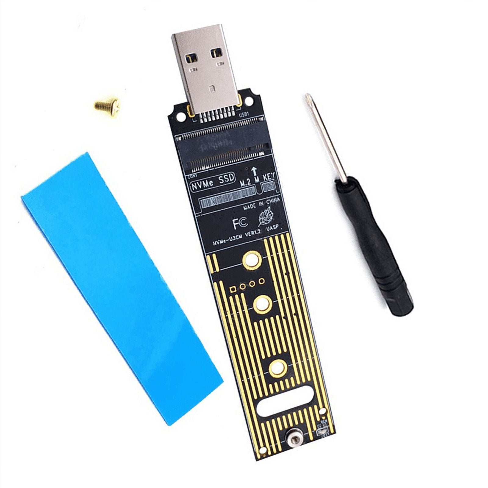 M.2 To Type-C SSD Adapter M2 To USB3.1 1000Mb/-s Adapter For M.2 NVME  JMS583 Main Control Adapter Card For 2230 M2 SSD M.2 To Type-C SSD Adapter  M2 To