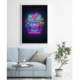 thumbnail image 2 of IDEA4WALL Framed Canvas Art Wall Decor Classic Video Game Handheld Controller - 24"x36", 2 of 4