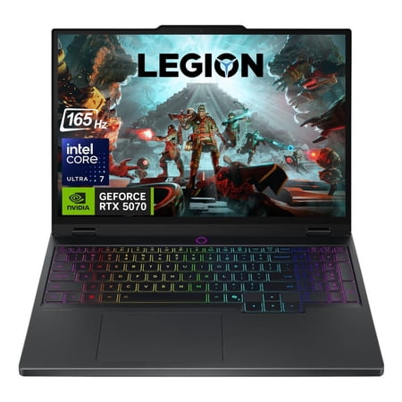Lenovo Legion 5 RTX 5070 Gaming Laptop, 15.1" WQXGA 165Hz, Intel Core Ultra 7 255HX, 16GB DDR5, 1TB SSD, Windows 11 Home