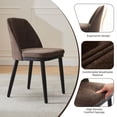 thumbnail image 1 of Yeshouse Sillas modernas para comedor, juego de 2 con cojines gruesos y estructura de madera para cocina o sala de estar, 1 of 7